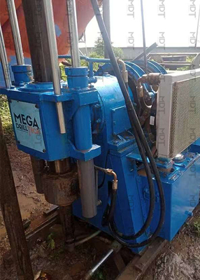 Plataforma de perforación de husillo geotécnico