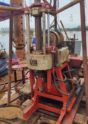 aparato de la perforación de 100kN Max Lifting Force Deep Hole con la velocidad rotatoria 0-120r/min