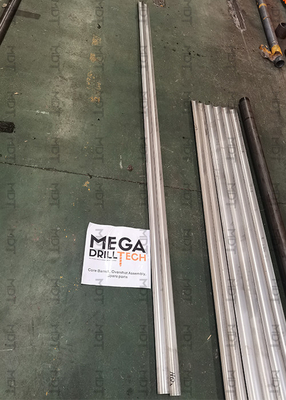 Longitud triple de perforación de acero inoxidable del tubo el 1.5m del barril de base NQ3