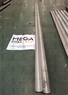Longitud triple de perforación de acero inoxidable del tubo el 1.5m del barril de base NQ3
