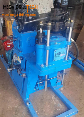 Pozo de agua que perfora el azul portátil de Diamond Core Drill Rig Small