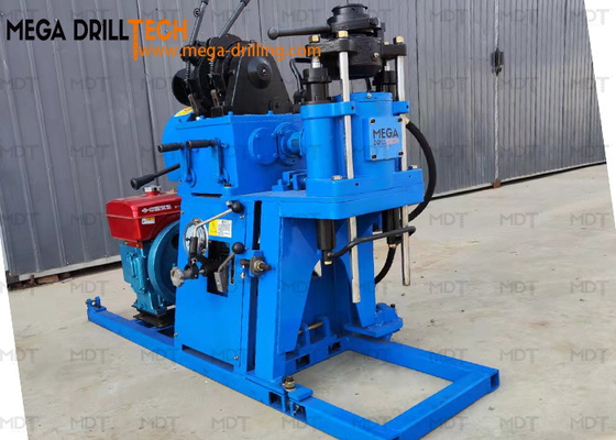 Máquina de perforación de muestra de suelo de plataforma de perforación de husillo agrícola de acero