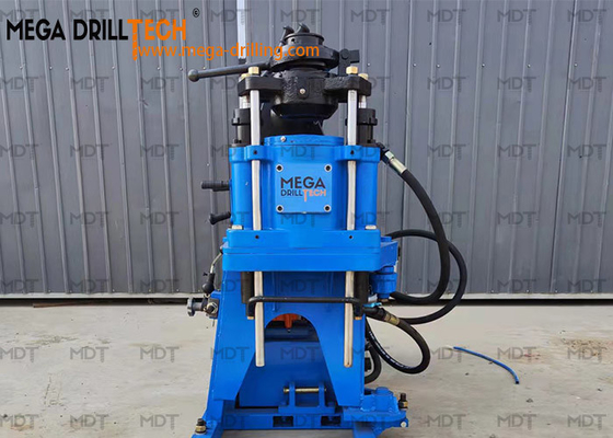 Máquina de perforación de muestra de suelo de plataforma de perforación de husillo agrícola de acero