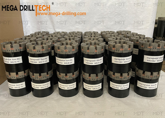 Brocas de diamante impregnadas NQ3
